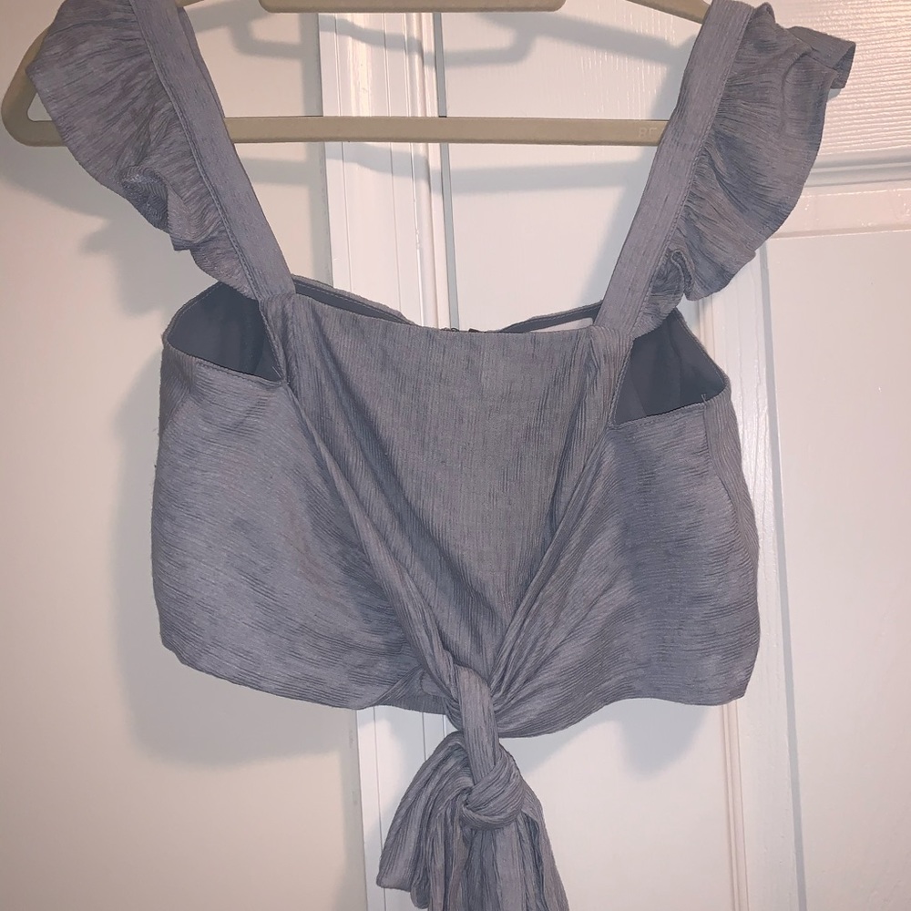 Cropped Tank Blouse